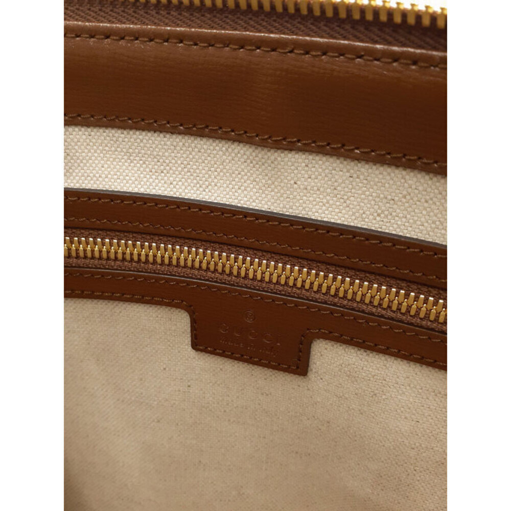 Gucci Interlocking leather Bag Supreme G ebony GG brown beige Crossbody - Picture 6 of 9